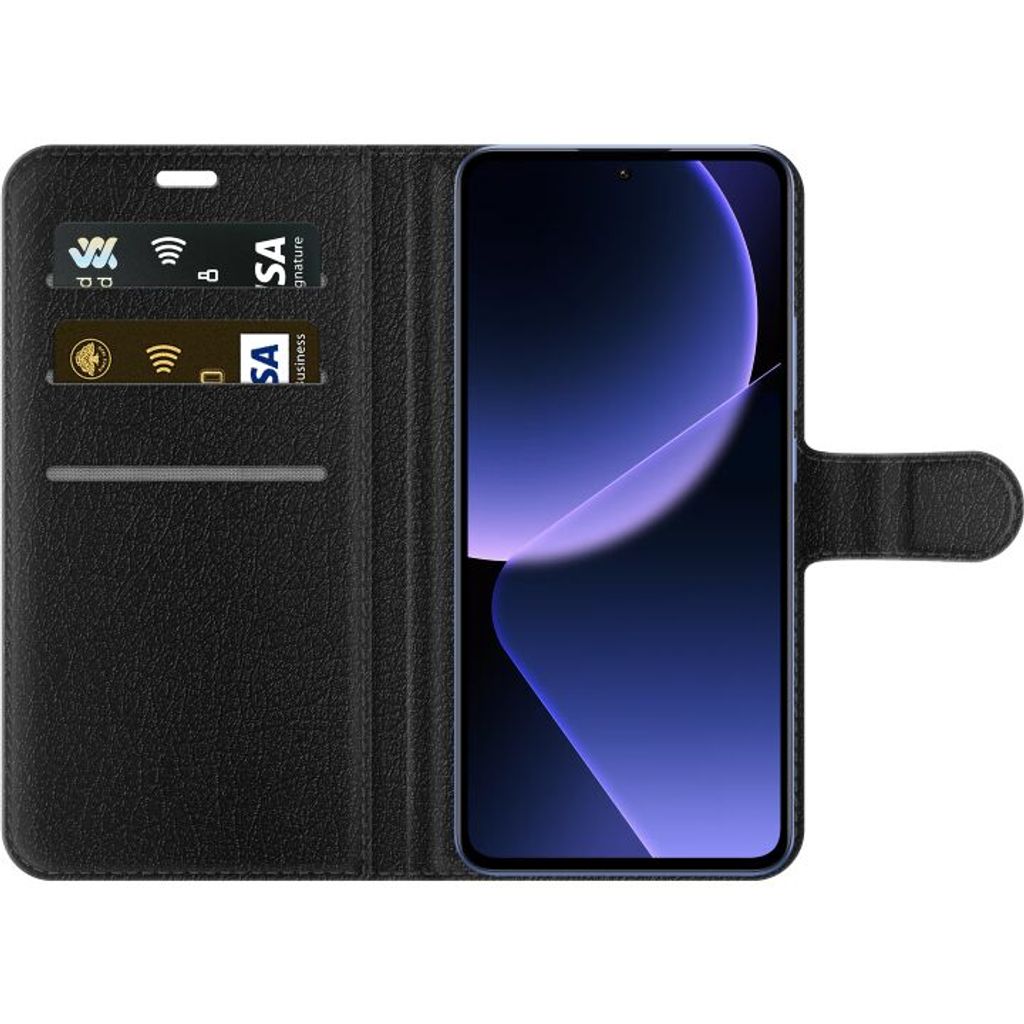 Xiaomi 13T Musta Lompakkokotelo Humlor