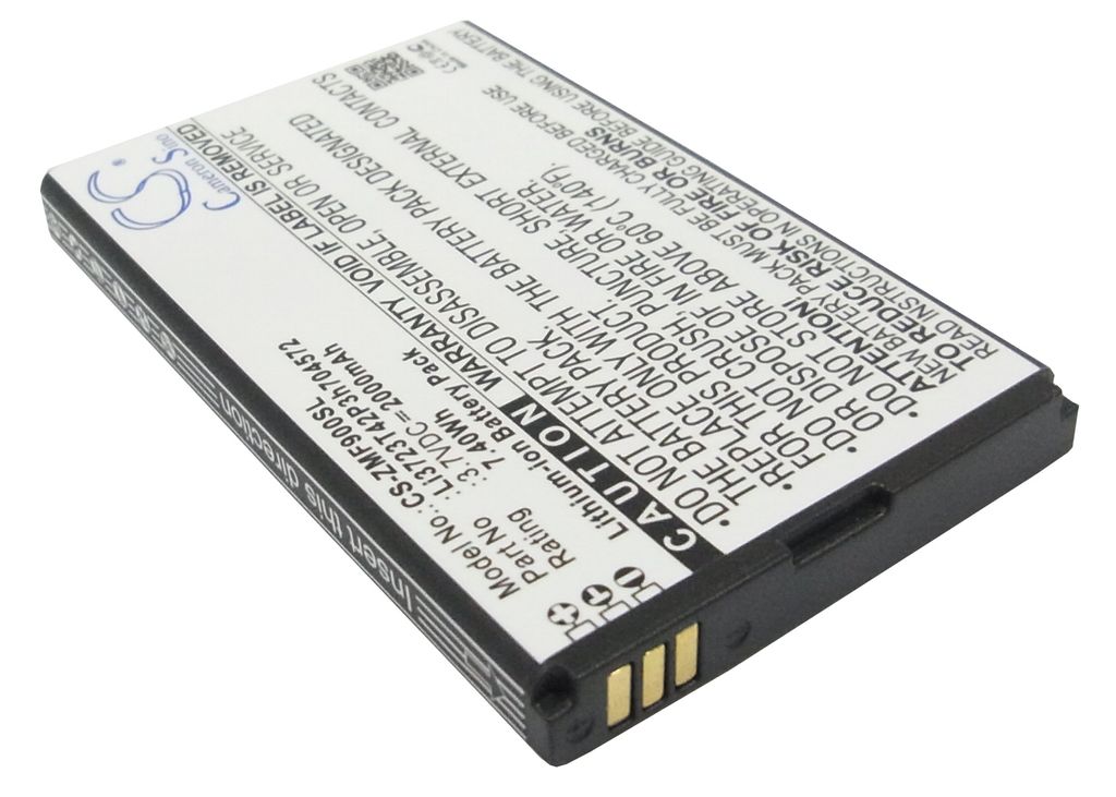 ZTE MF90U, 3.7V, 2000 mAh