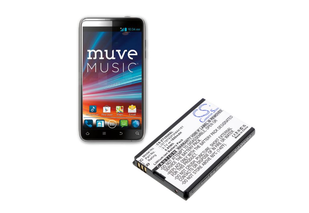 ZTE MF80 mfl erstatningsbatteri