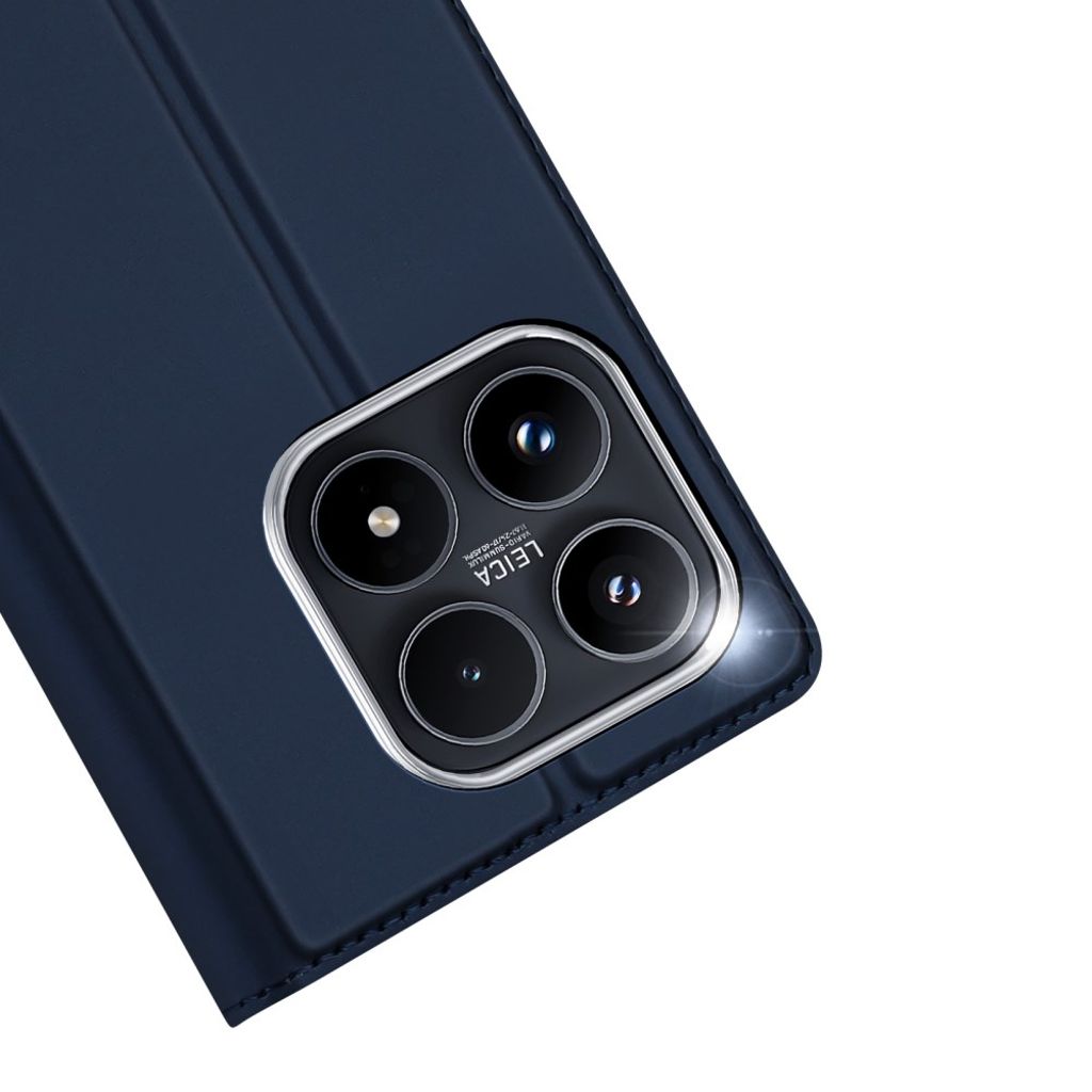 DUX DUCIS Xiaomi 17 Lommeboketui Kortholder/PU-lær/Stativ - Blå