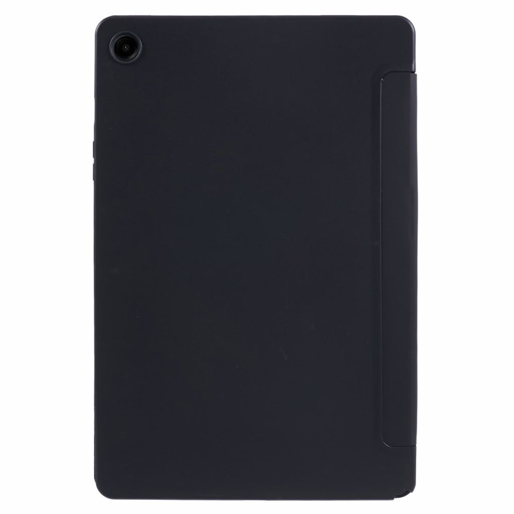 Samsung Galaxy Tab A11 Plus Etui Tri-Fold PU-lær og TPU - Svart