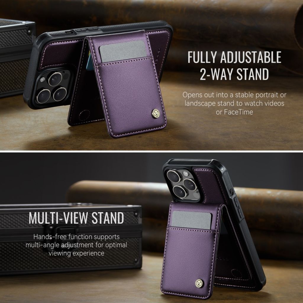 JEEHOOD iPhone 12 Pro Max Cover med MagSafe - Lilla