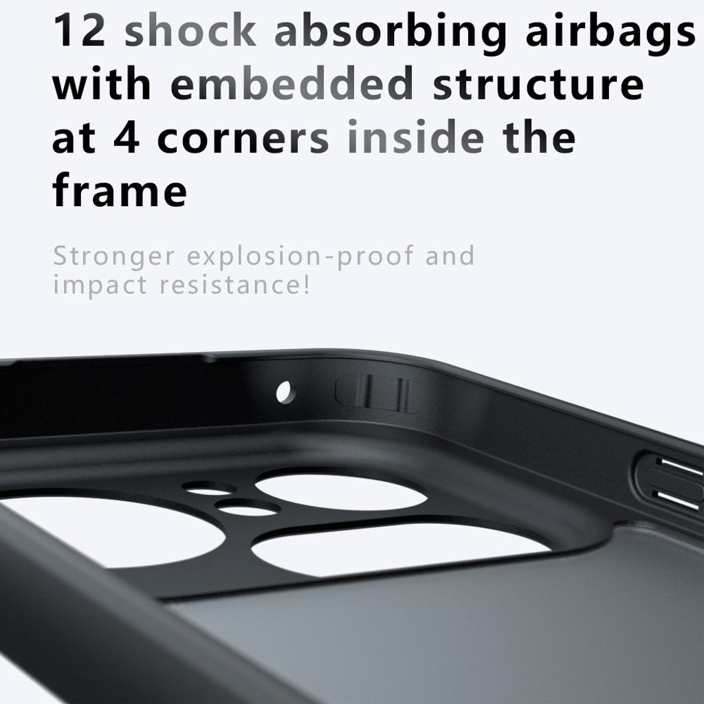 Nothing Phone (4a) Pro Deksel Støtsikker TPU/PC - Gjennomsiktig