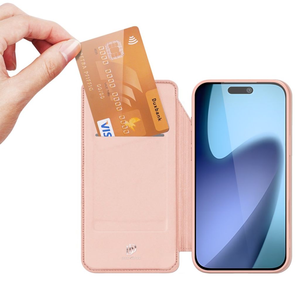 DUX DUCIS iPhone 17 Cover with Stand - Pink