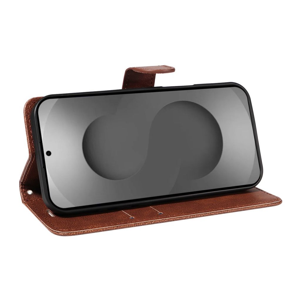 Samsung Galaxy S26 Ultra Cover with Carrying strap - Brown