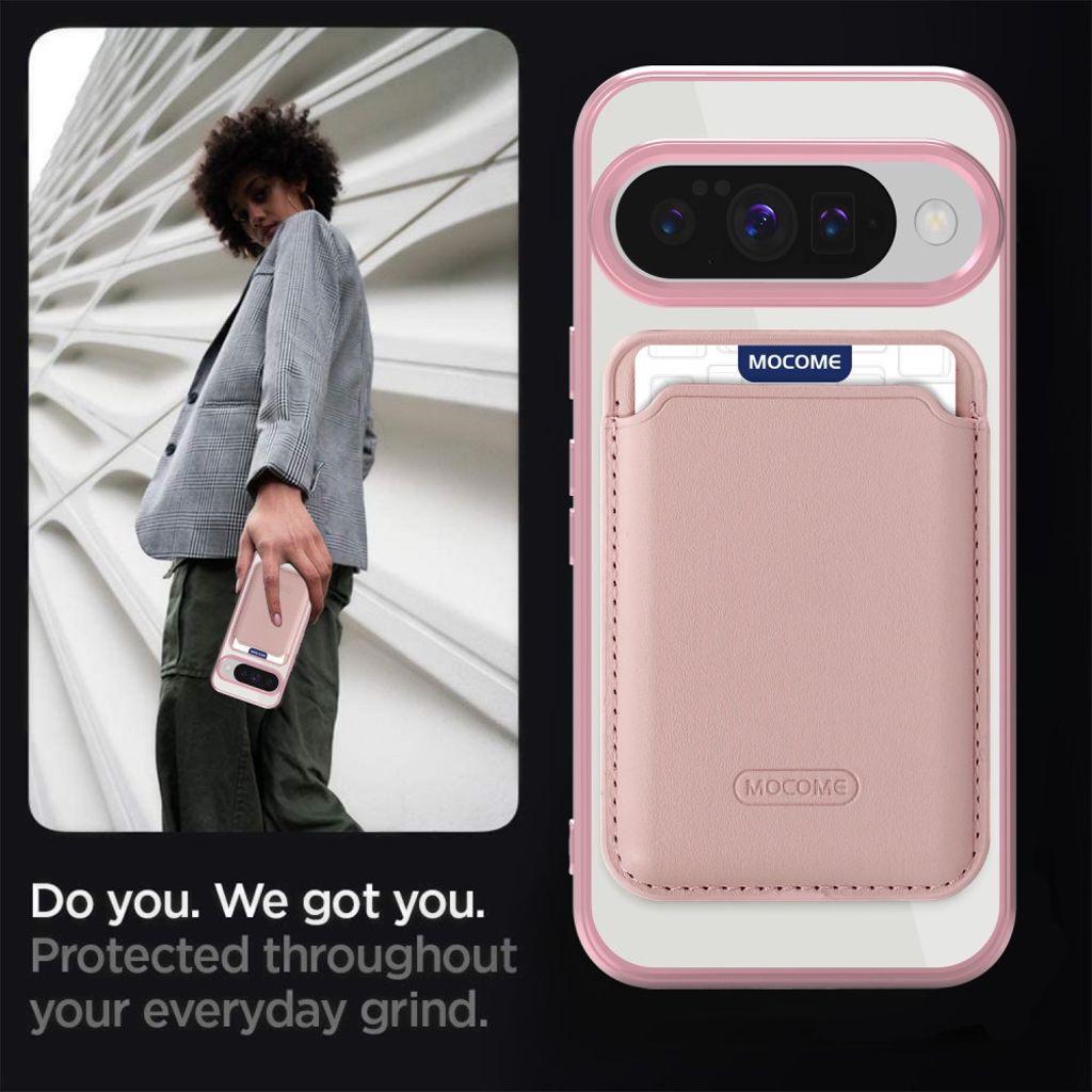 Google Pixel 10 / 10 Pro Case with Wallet - Pink