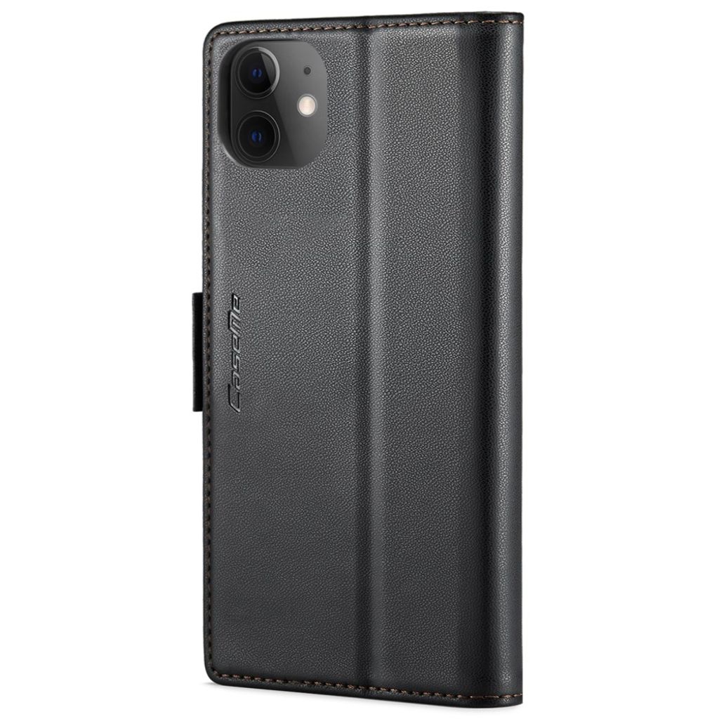CASEME iPhone 12 / 12 Pro Etui med Kortplads - Sort