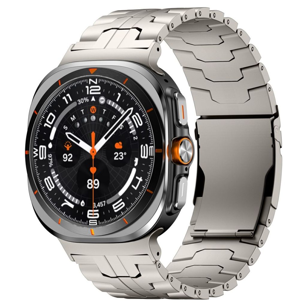 Samsung Galaxy Watch Ultra2/Ultra 47mm Titan Klokkereim – Grå