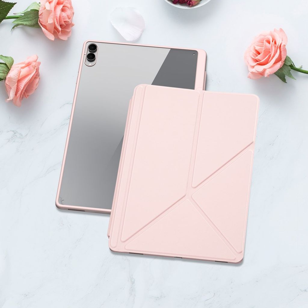 DUX DUCIS Samsung Galaxy Tab S12 Ultra/S11 Ultra Origami-fodral - Rosa