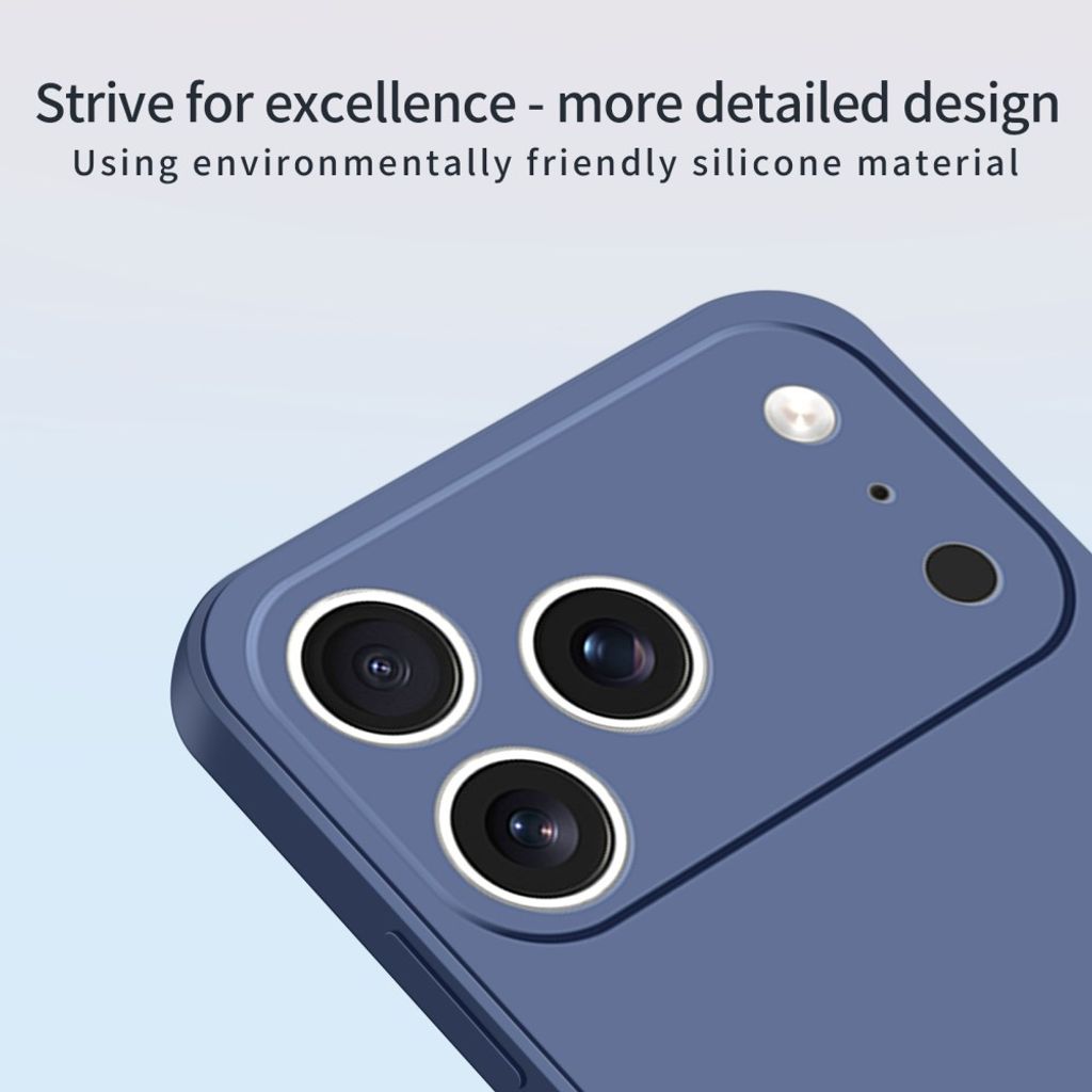 MOFI iPhone 18 Pro Max Kuori Silikoni - Matcha Green