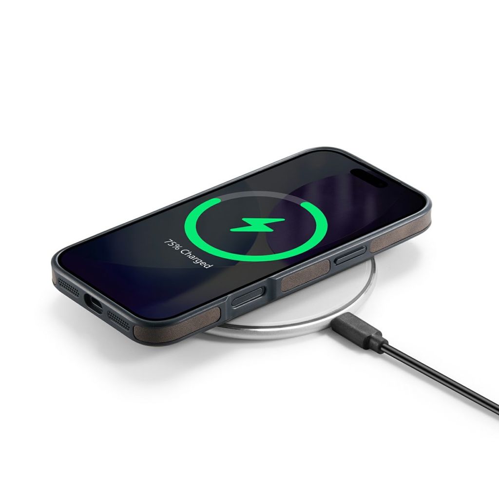 MAGKING K1 iPhone 18 Pro / 17 Pro MagSafe Skal i PU-läder - Mörkbrun