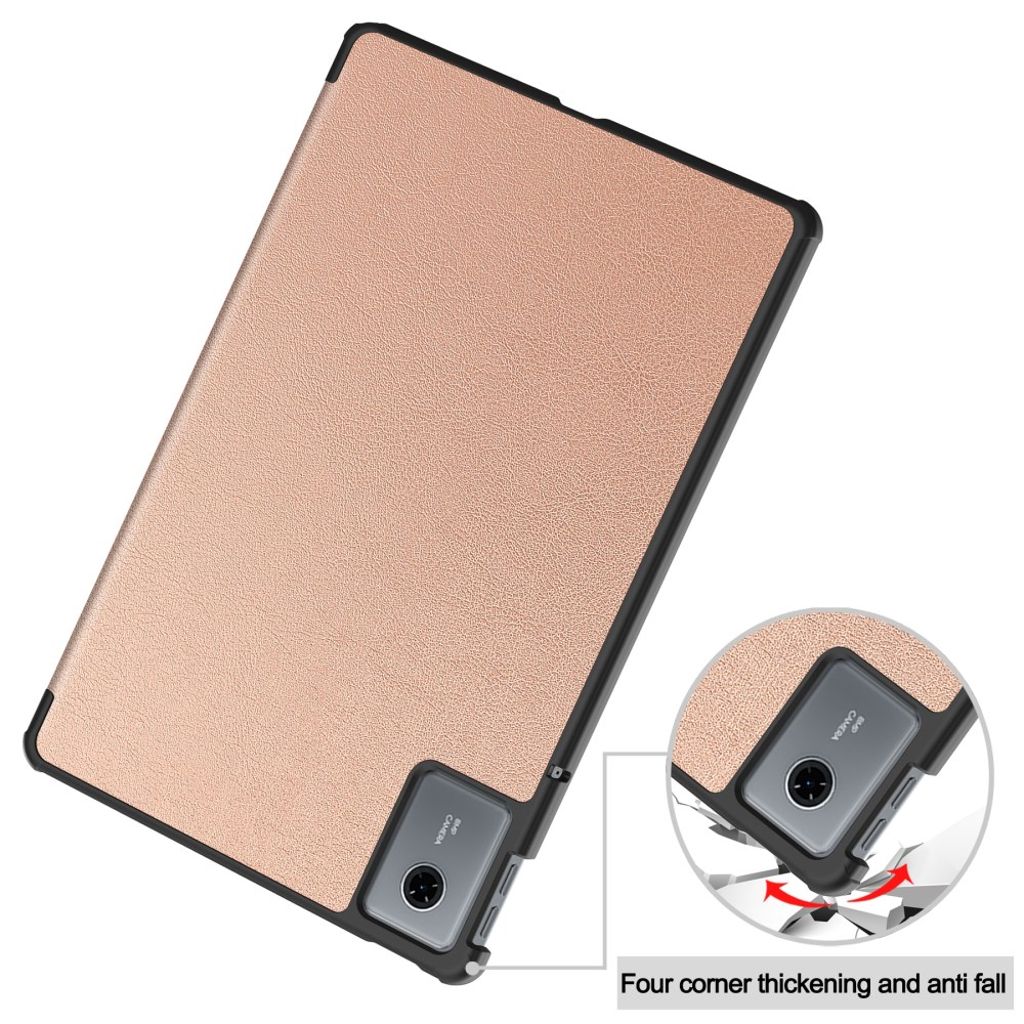 Lenovo Tab K11 Gen 2/Idea Tab/Xiaoxin Pad 11 2025 tri-fold etui - Rose gull