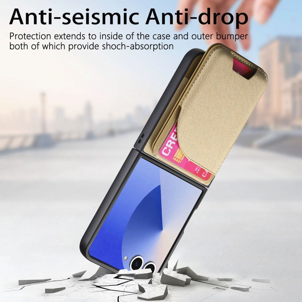 Samsung Galaxy Z Flip7 5G Cover MagSafe kompatibel - Guld