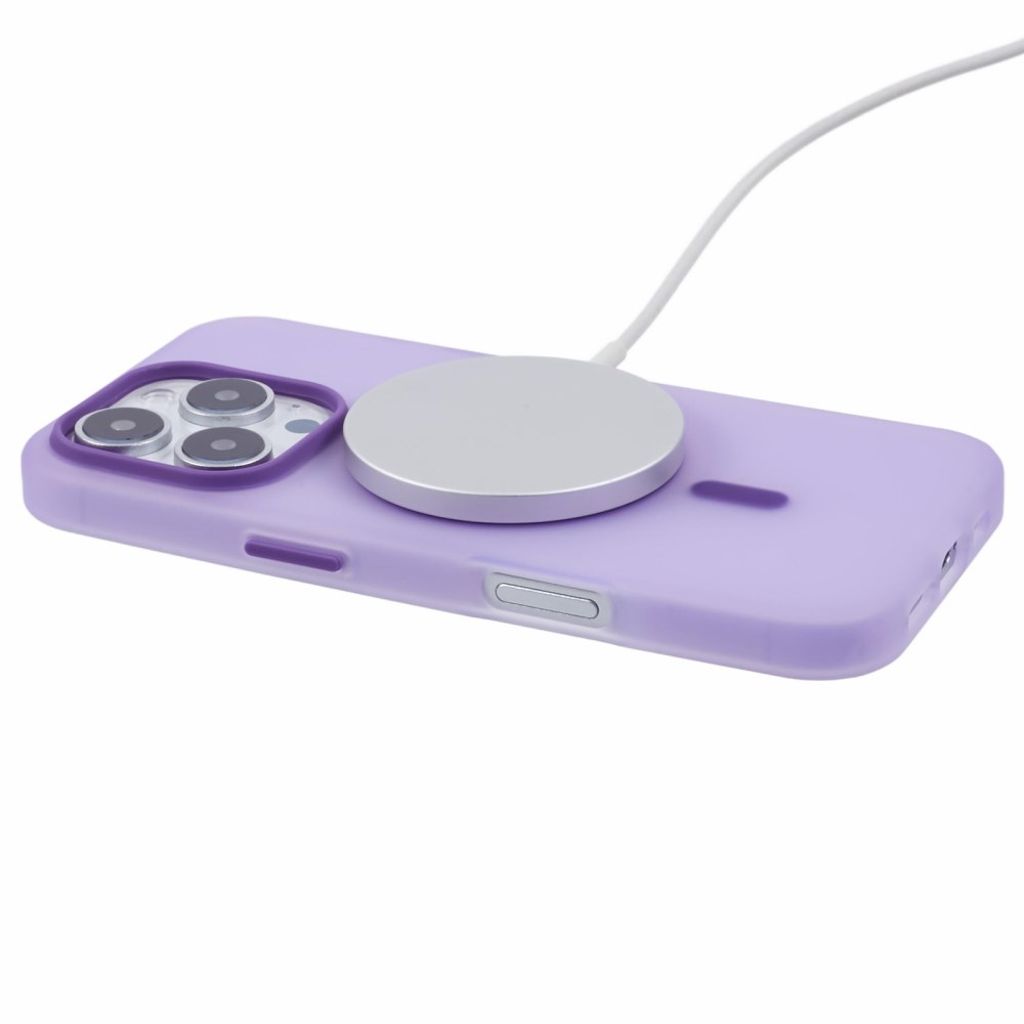 iPhone 13 Pro Max MagSafe-yhteensopiva Kuori - Violetti