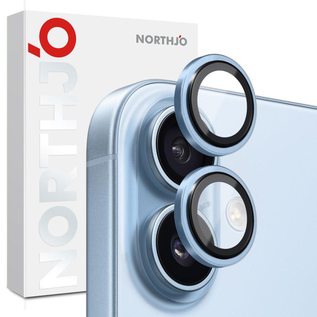 NORTHJO iPhone 17 Lens protector 9H - Blue