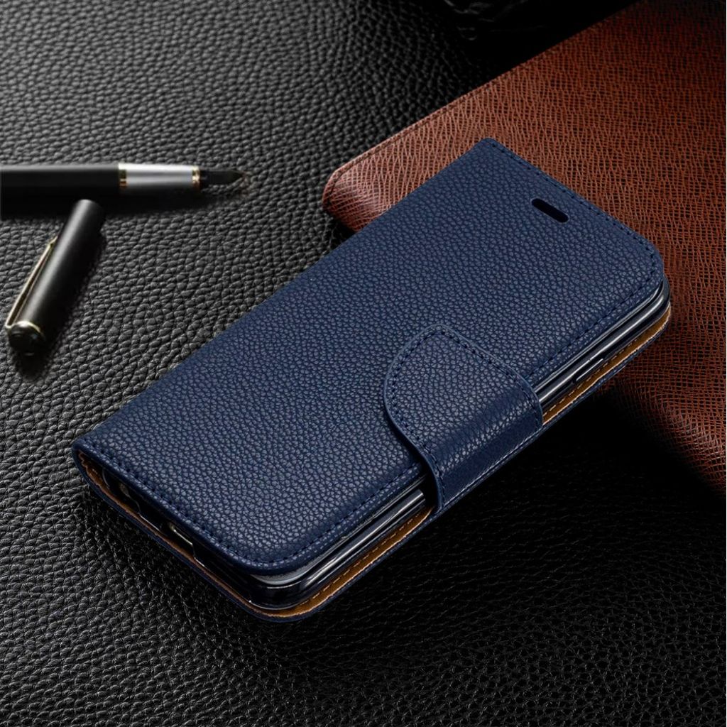 iPhone 6/6s Plånboksfodral med Kortfack - Mörkblå