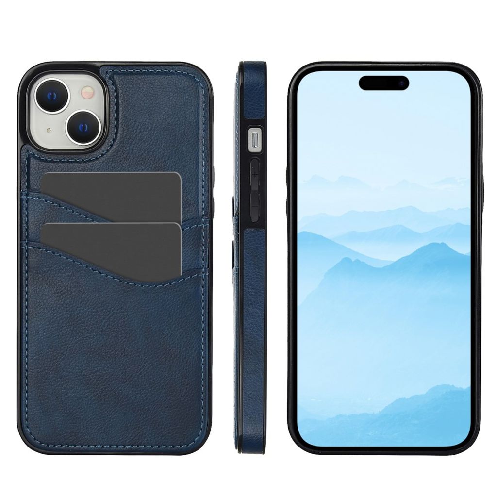 iPhone 13 mini Case Card Holder – Blue
