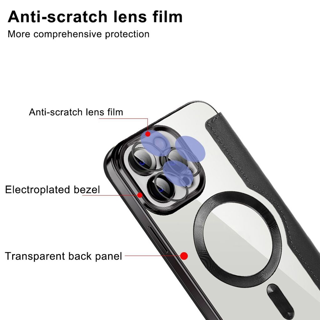 iPhone 12 Pro Max Kotelo MagSafe - Violetti