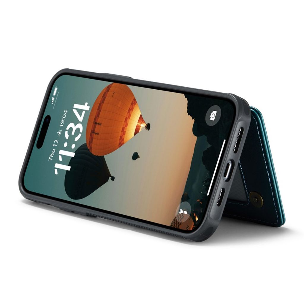 CASEME iPhone 16 Case with 5 Card slots - Green