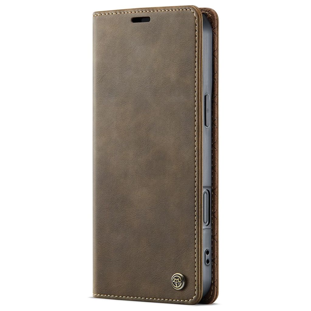 CASEME iPhone 16 Cover with Stand - Brown