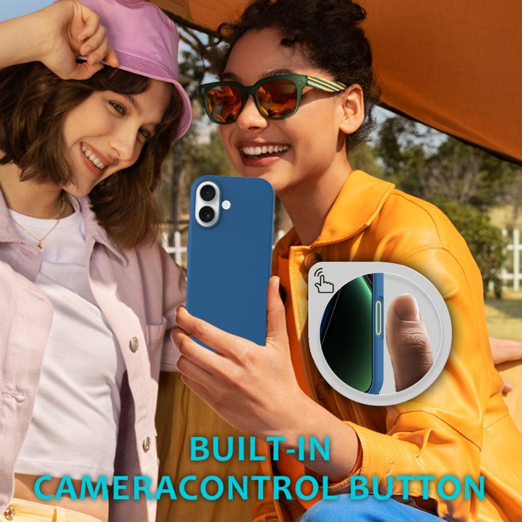 iPhone 17 Silicone Phone Case - Blue