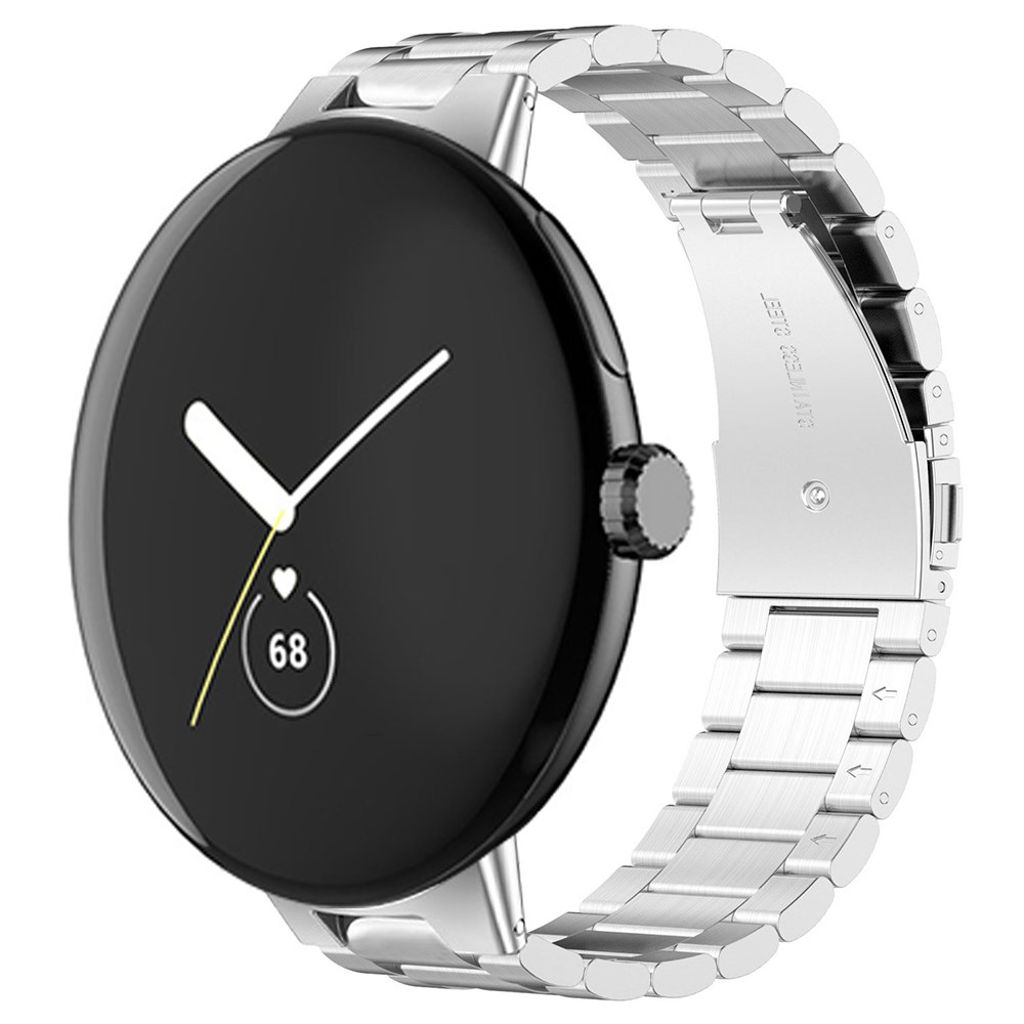 Google Pixel Watch 3 41 mm Kellonranneke Ruostumaton teräs - hopea