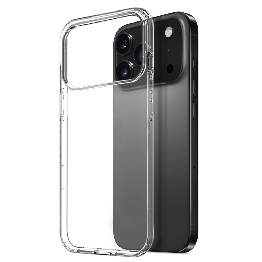 NORTHJO iPhone 17 Pro Max Deksel & Skjermbeskytter - Gjennomsiktig