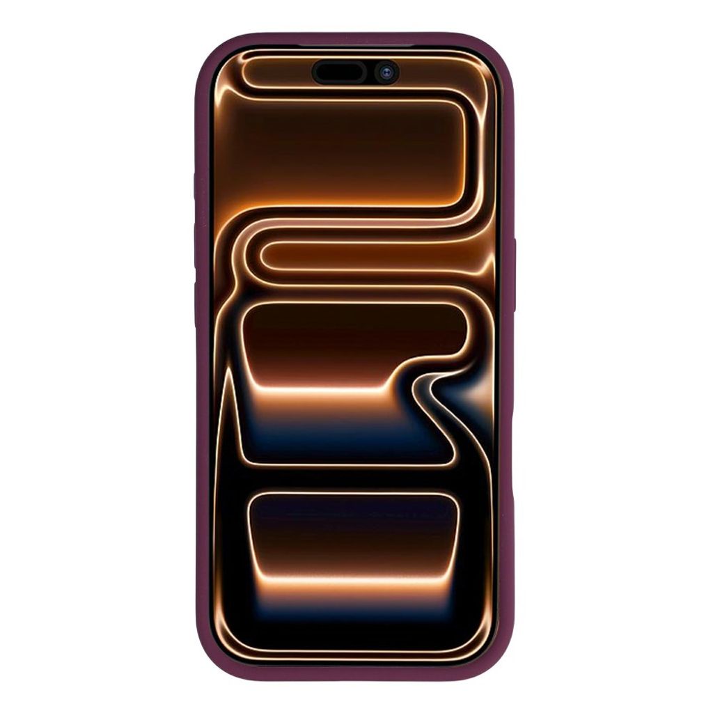 X-LEVEL iPhone 18 Pro Max/17 Pro Max MagSafe kuori silikonista - Cherry Red
