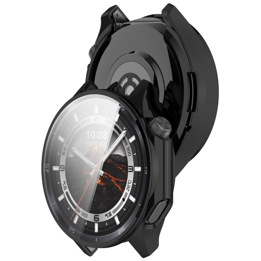 OnePlus Watch 3 46mm Case with Screen protector - Black