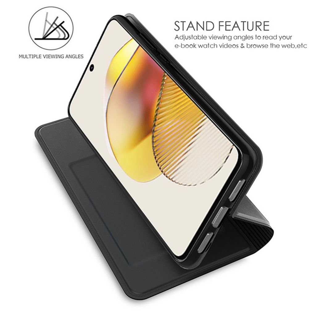 Motorola Edge 60 Neo 5G Kotelo, Korttipaikka - Musta