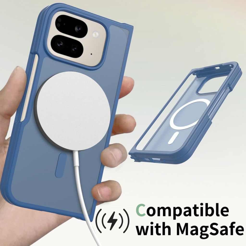 Google Pixel 10 Pro Fold Cover med MagSafe - Blå