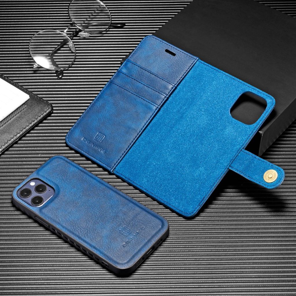 DG.MING iPhone 12 Pro / 12 Etui - Blå