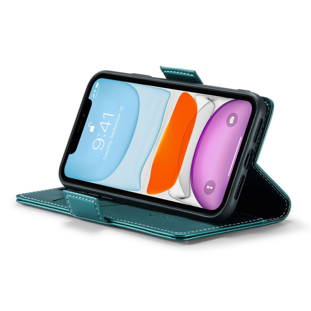 CASEME iPhone 11 Kotelo Korttipaikka - Vihreä