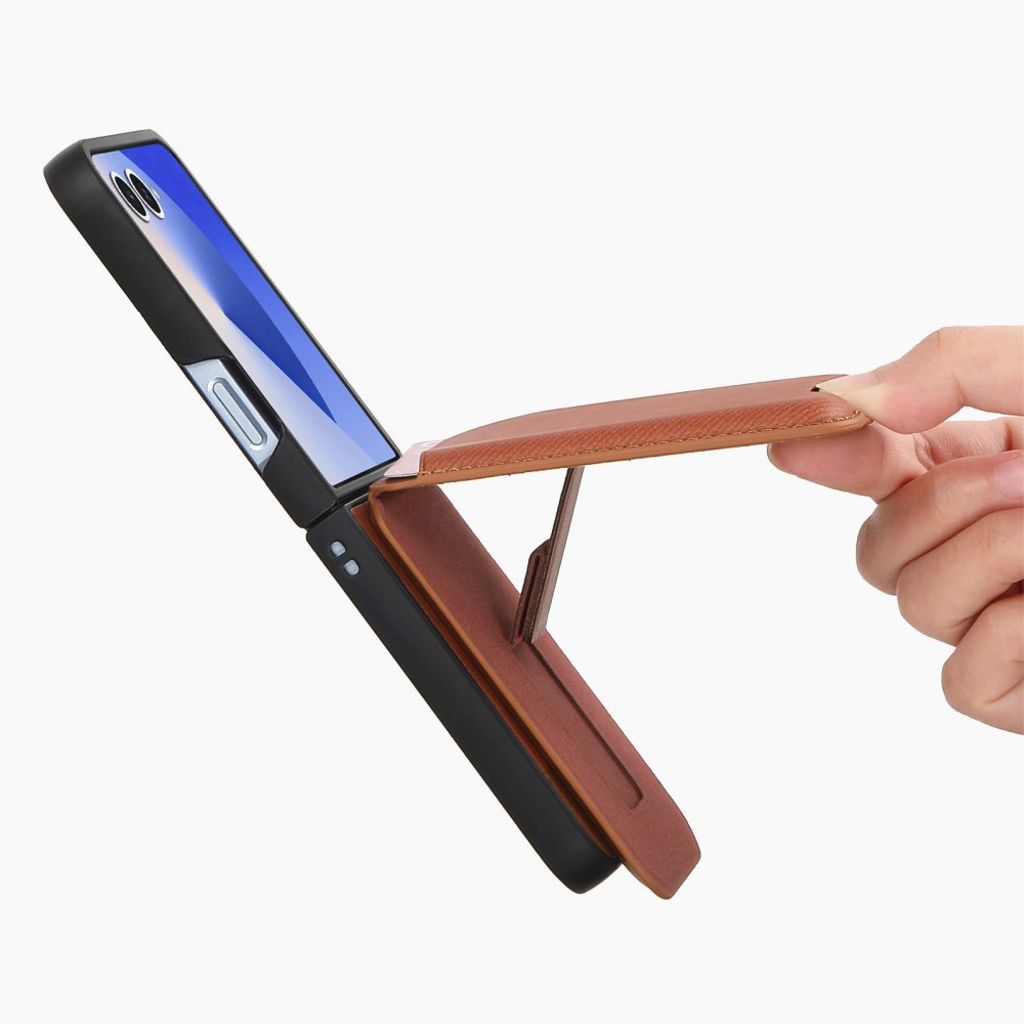 Samsung Galaxy Z Flip7 5G Kuori MagSafe-yhteensopiva - Ruskea