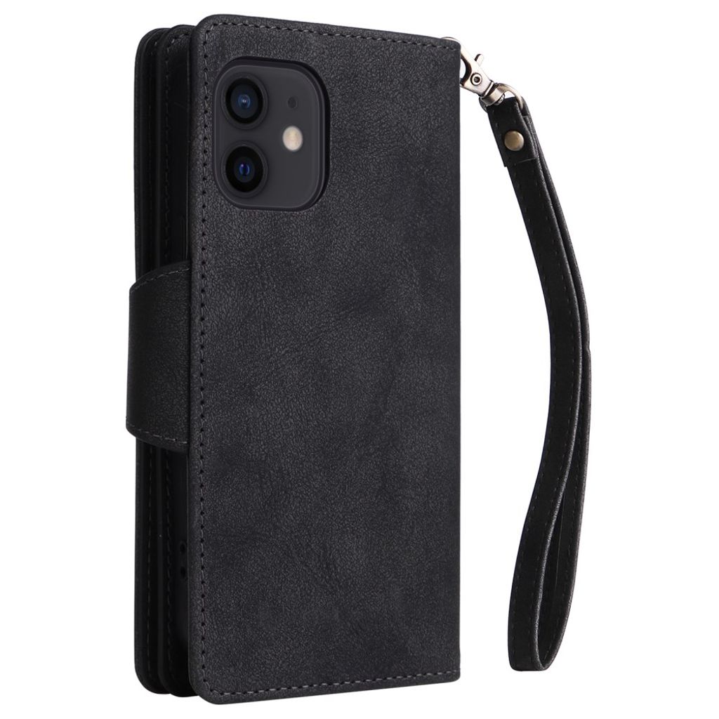 iPhone 12 Mini Cover with Stand - Black