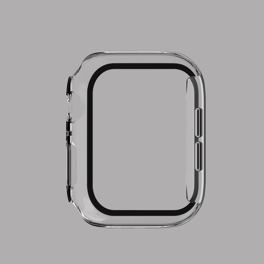 Apple Watch SE/SE (2022)/Serie 6/5/4 Cover med Skærmbeskyttelse – Gennemsigtig