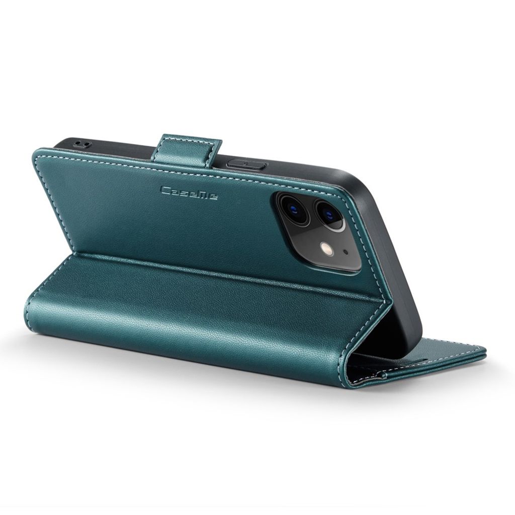 CASEME iPhone 12 Mini Wallet Cover with Stand - Green