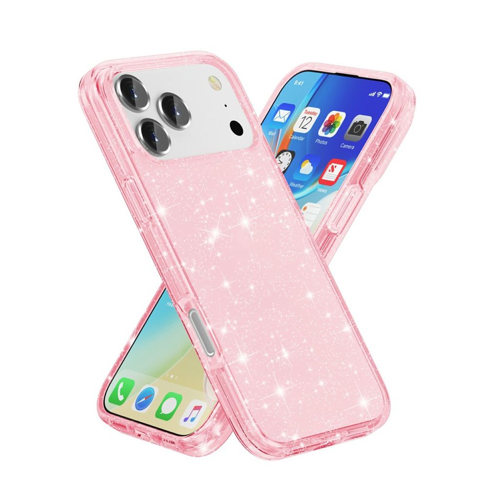 iPhone 17 Pro Max Acrylic Phone Case - Pink