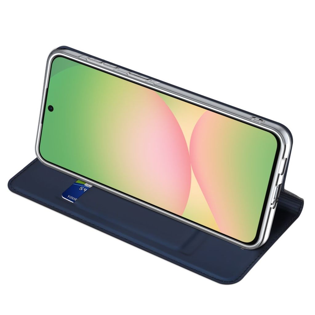DUX DUCIS Samsung Galaxy A57 5G Lommeboketui Stativ Kortholder - Blå