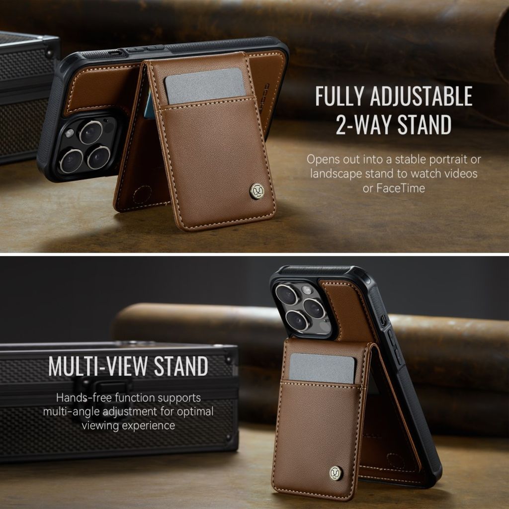 JEEHOOD iPhone 12 Pro Max Cover med MagSafe - Brun