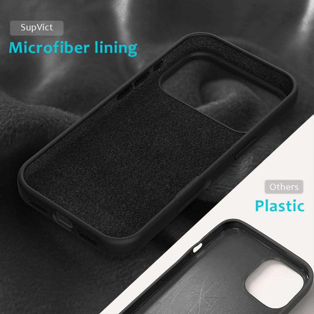 iPhone 17 Pro Max Silicone Phone Case - Black