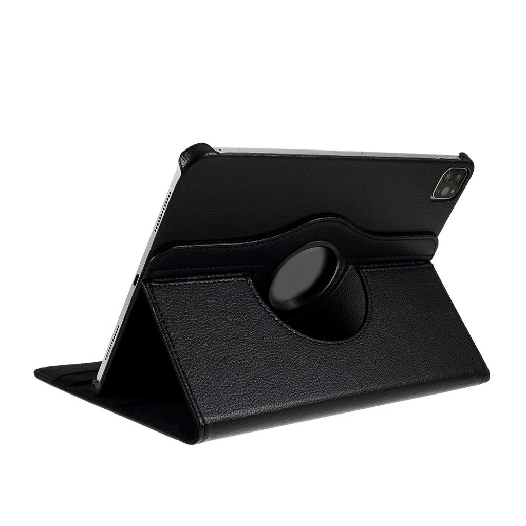 iPad Air 11"/10.9"/Pro 11" Etui med roterende stativ - Svart