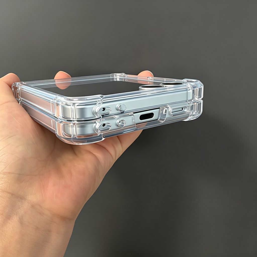 Samsung Galaxy Z Flip8 MagSafe Kuori - Läpinäkyvä