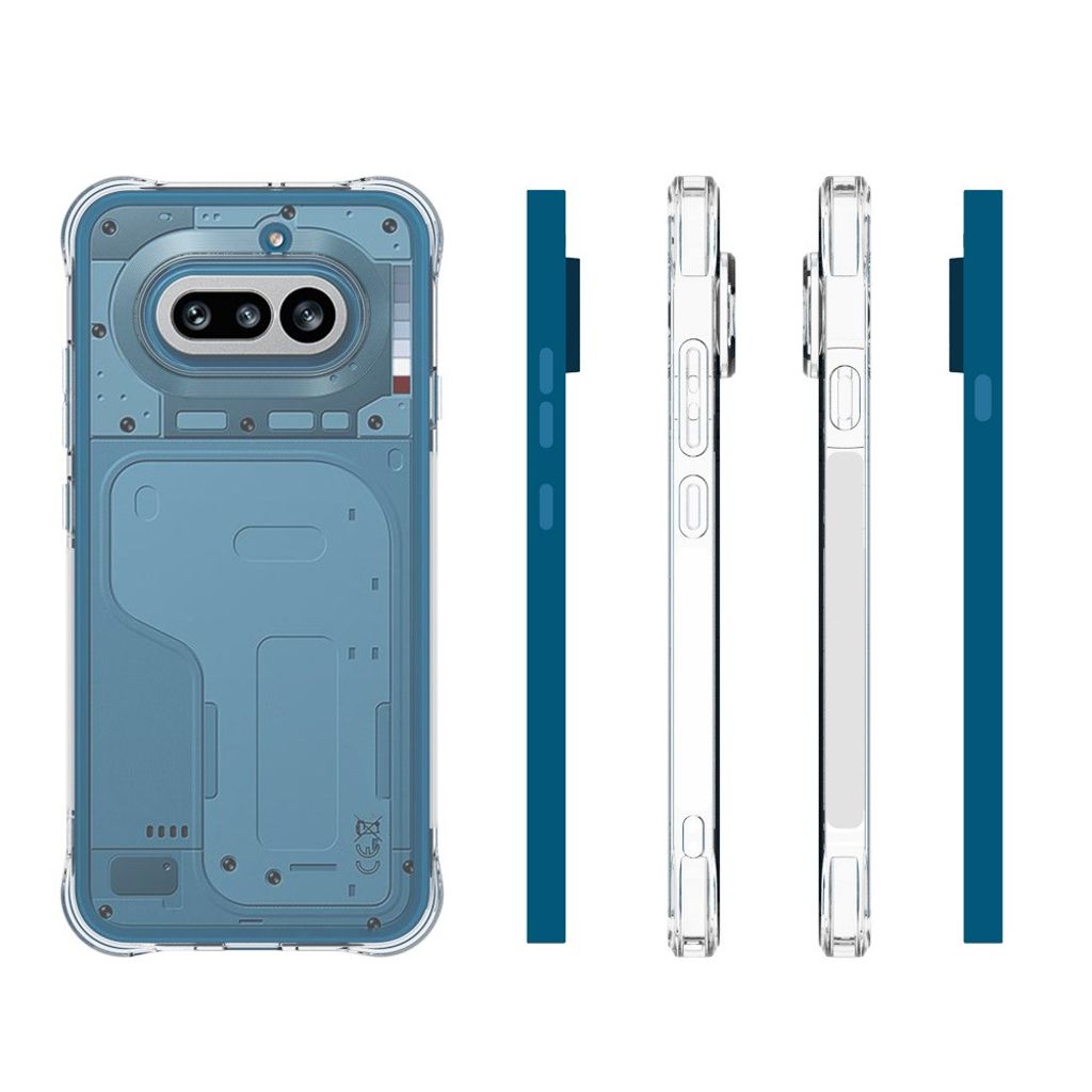 Nothing Phone (4a) Deksel TPU - Gjennomsiktig