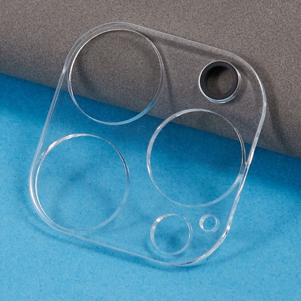 iPhone 15 Pro/15 Pro Max Linsskydd i Härdat Glas - Transparent