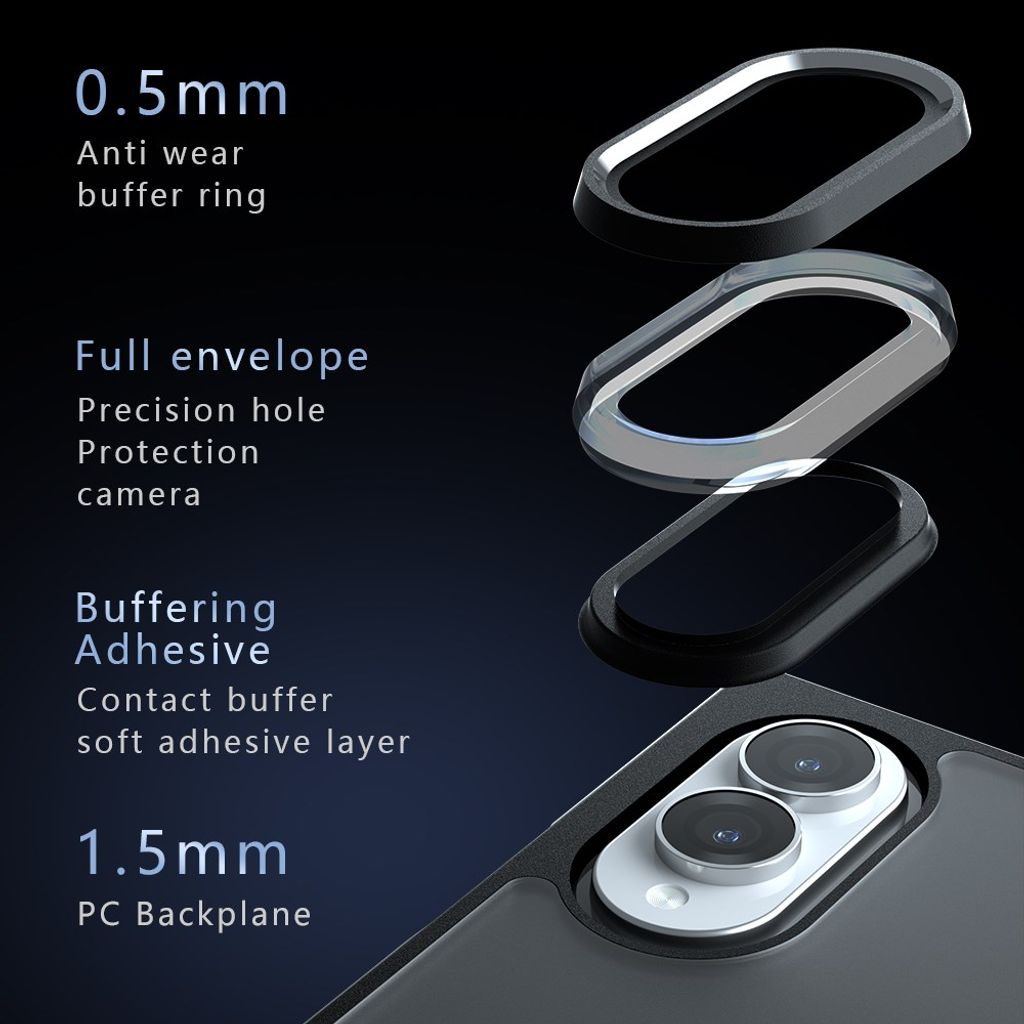 Samsung Galaxy Z Fold8 Stødsikkert Cover - Gennemsigtig