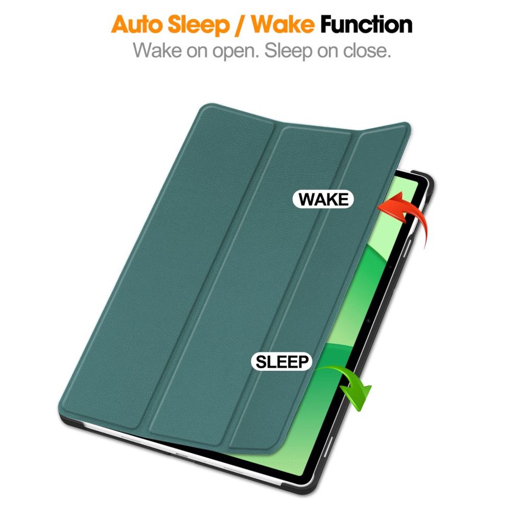 OnePlus Pad Lite / Oppo Pad SE Cover with Stand - Green