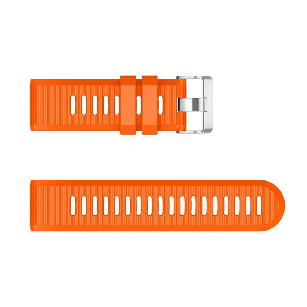Garmin Fenix 7X/6X/5X etc. Urrem med Metalspænde - Orange