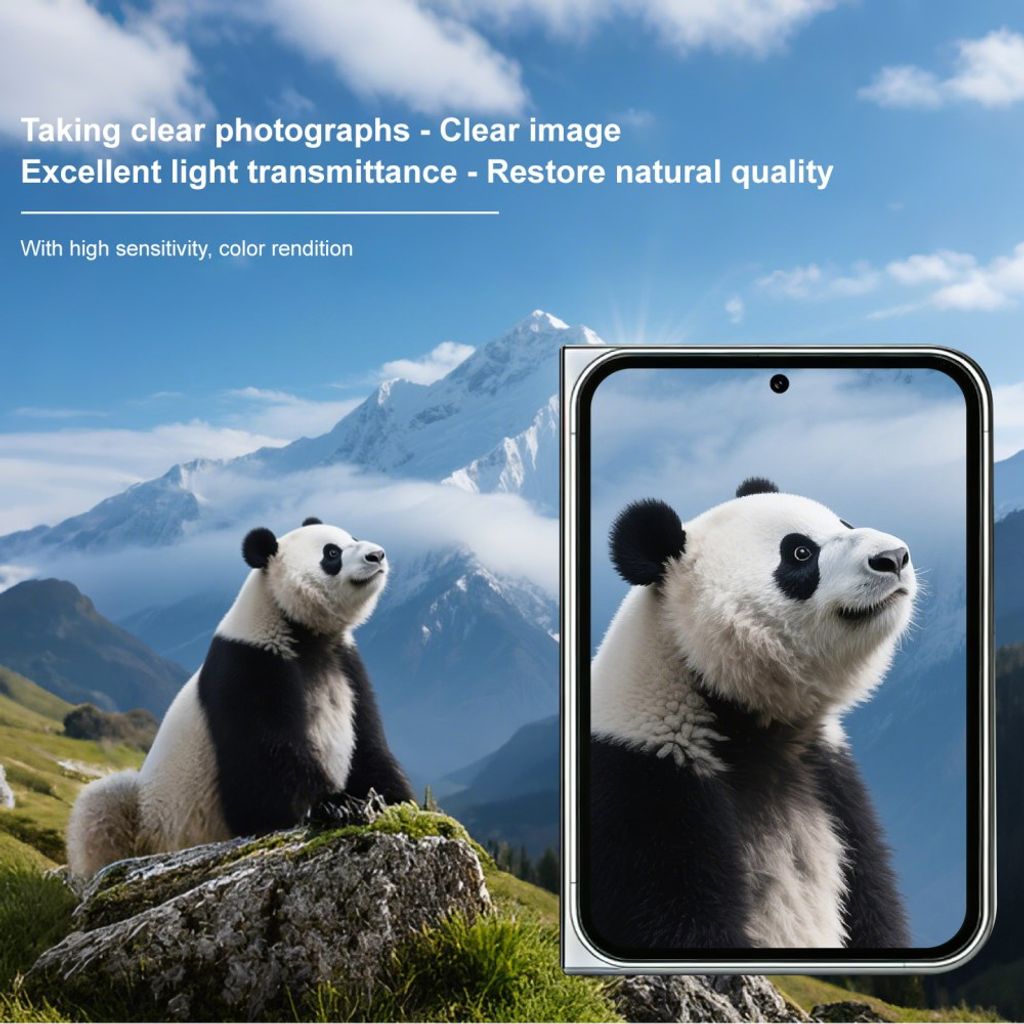 IMAK iPhone Fold herdet glasslinsebeskytter