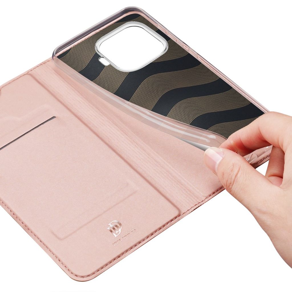 DUX DUCIS Xiaomi 17T Pro Lommeboketui i PU skinn - Rosa